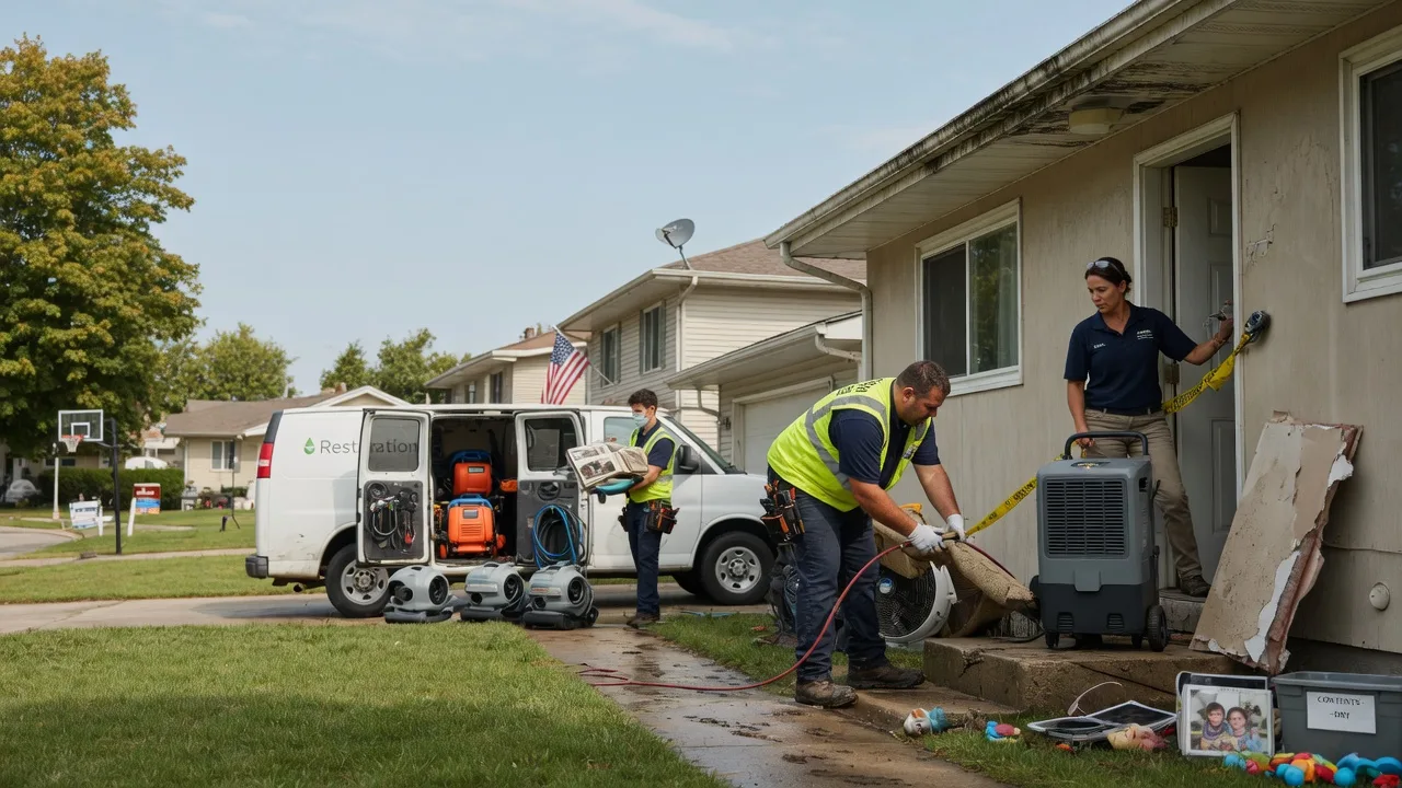 Water Damage Restoration in Brooks, ME near me
